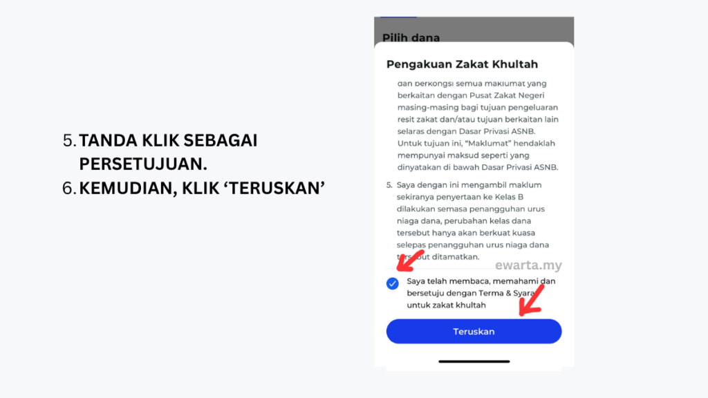 Cara Tukar Ke Kelas B ASB Melalui Apps MyASNB