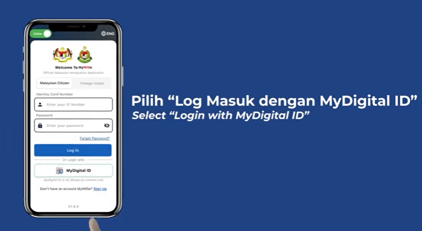 log masuk MyNIISe 2026