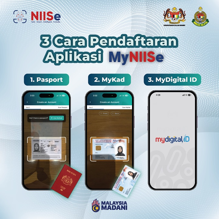 Pendaftaran Akaun MyNIISe