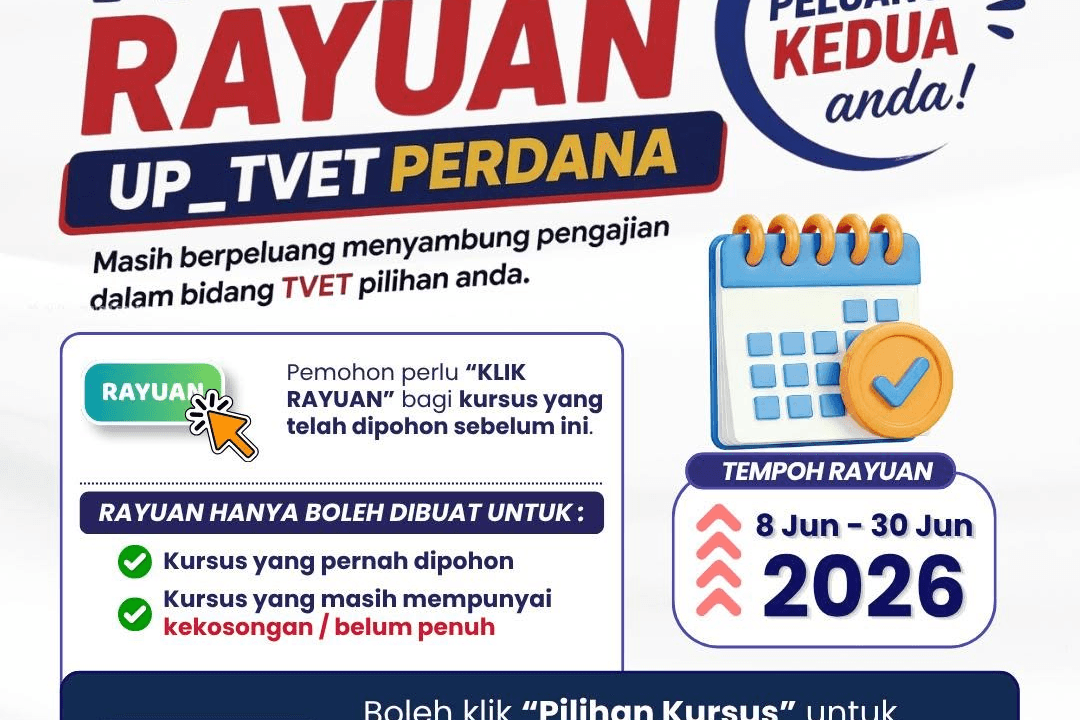 fasa rayuan tvet