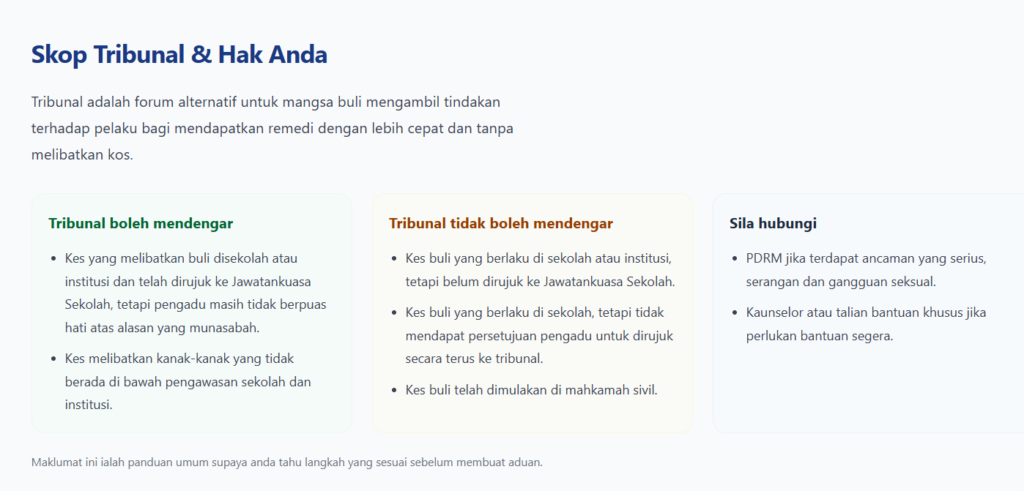 Akta Antibuli 2026 dan Tribunal Antibuli di Malaysia