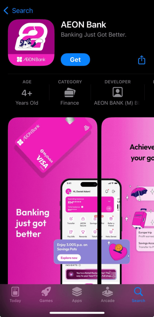 Kelebihan Kad Pink AEON Bank 
