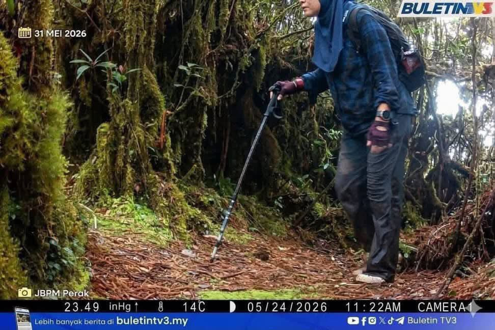 Jaslinda Saludin Ditemui Selamat! - Wanita Hilang di Gunung Batu Putih