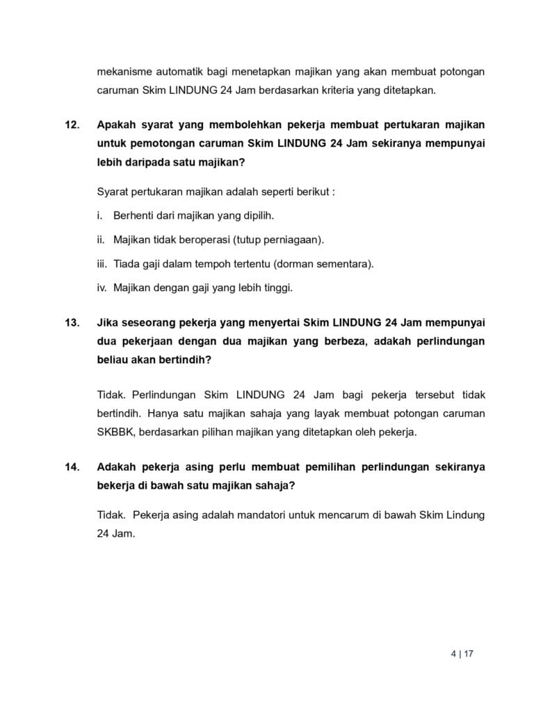 Cara Batalkan Caruman LINDUNG 24 Jam (opt-out)