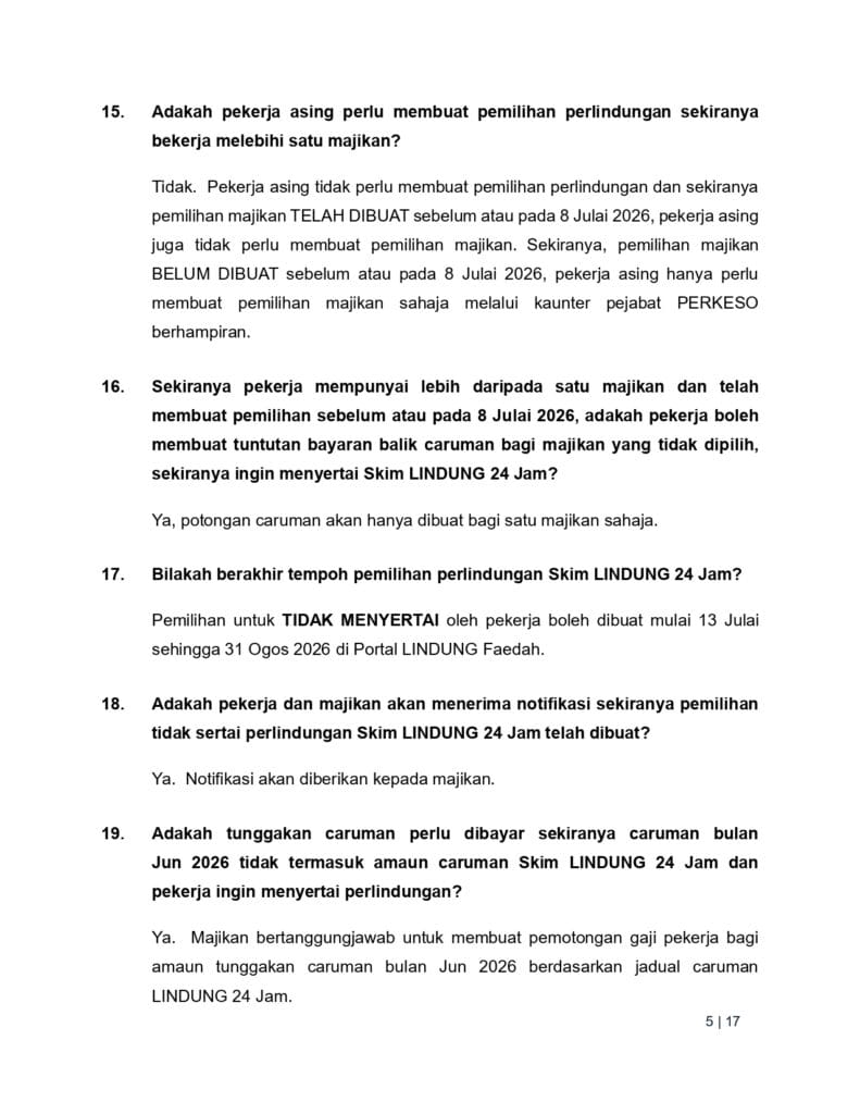 Cara Batalkan Caruman LINDUNG 24 Jam (opt-out)