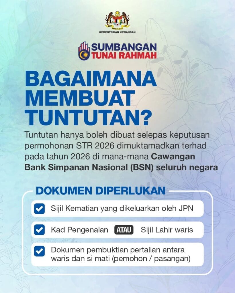 BANTUAN PENERIMA STR - SKIM KHAIRAT KEMATIAN SKK STR 2