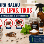Cara Halau Semut, Lipas & Tikus Di Dapur - Petua Alami Dijamin Berkesan!