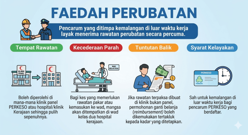 FAEDAH LINDUNG 24 JAM PERKESO