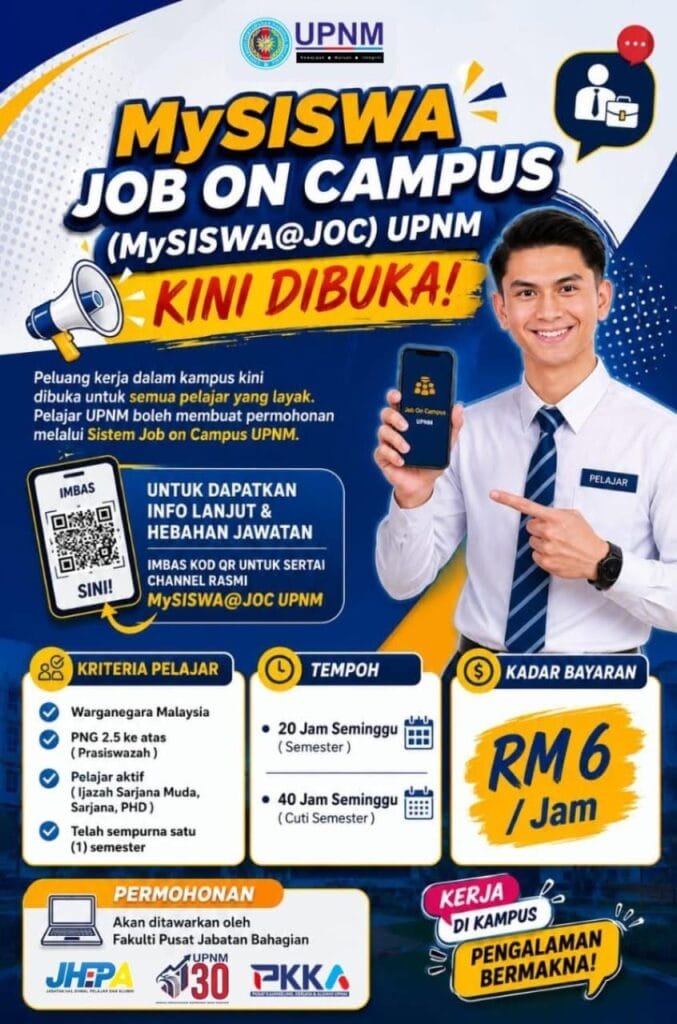 JOB ON CAMPUS UPNM