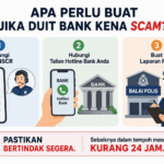 apa perlu buat duit bank kena scam