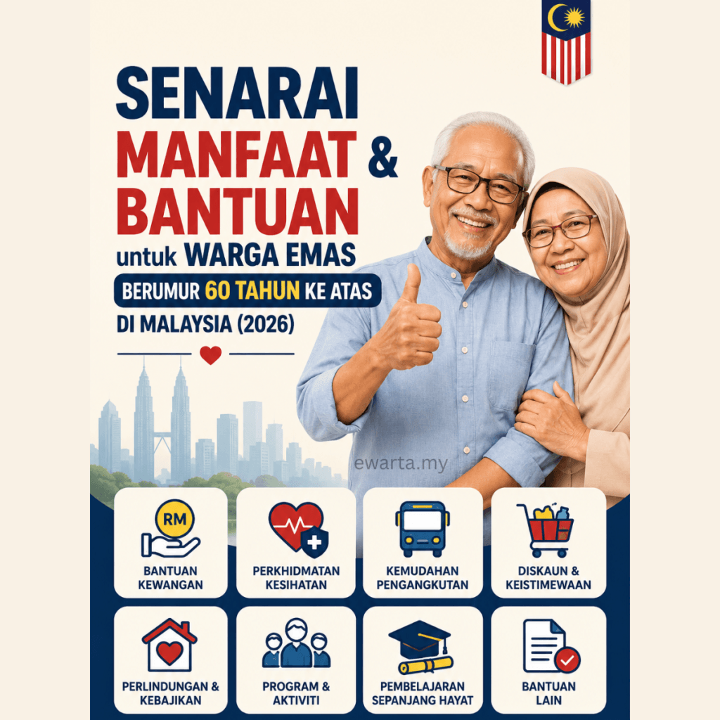 senarai bantuan warga emas 2026