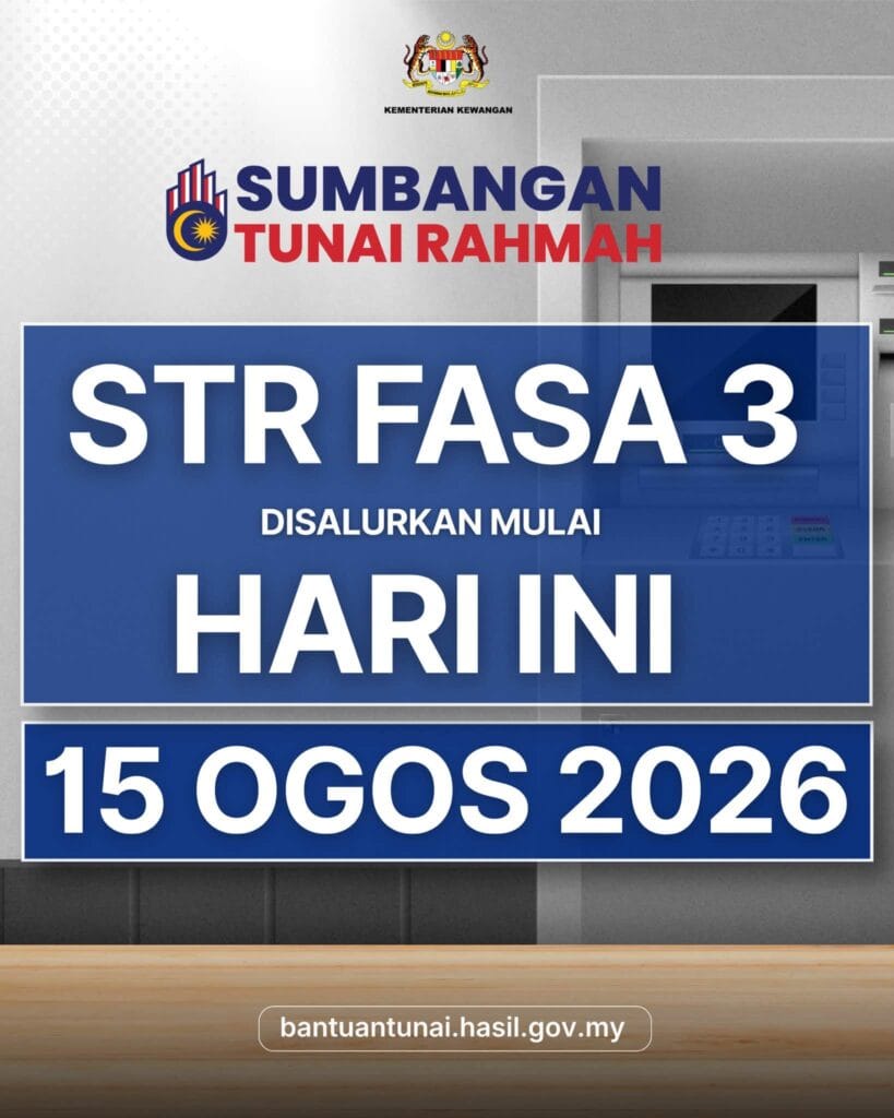 bayaran str fasa 3 2026