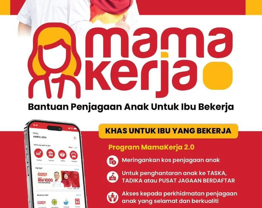 cara mohon bantuan mama kerja bantuan ibu bekerja