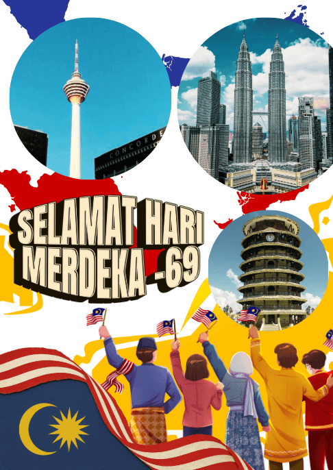 contoh poster merdeka guna canva