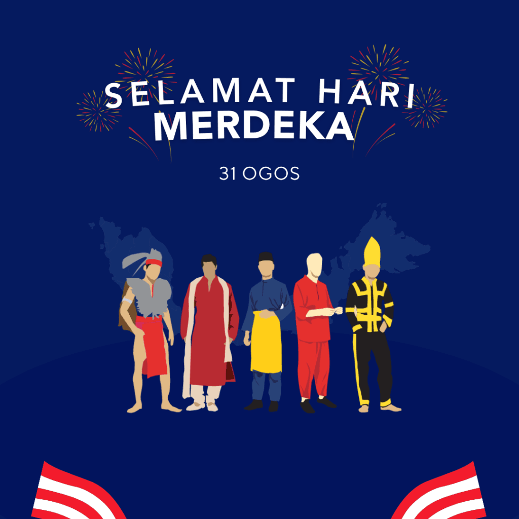 contoh poster merdeka guna canva