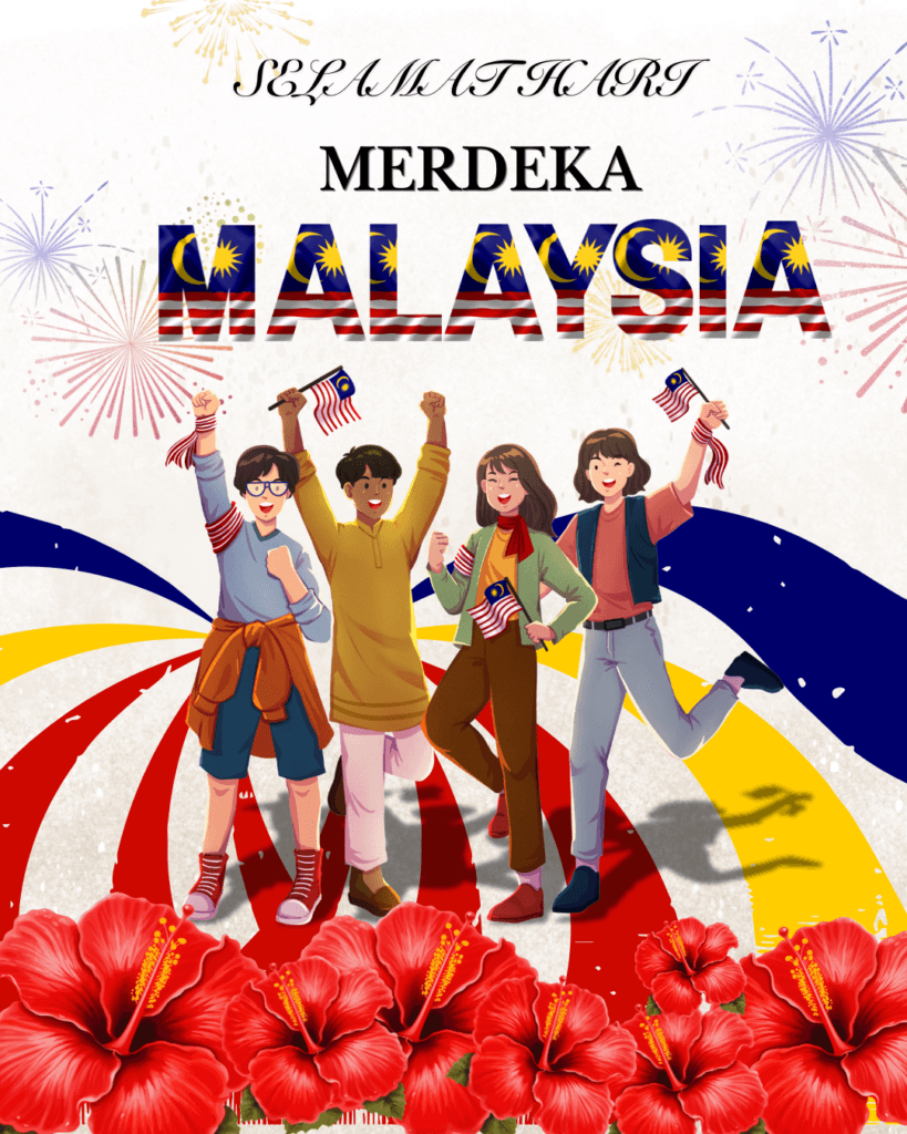 contoh poster merdeka guna canva