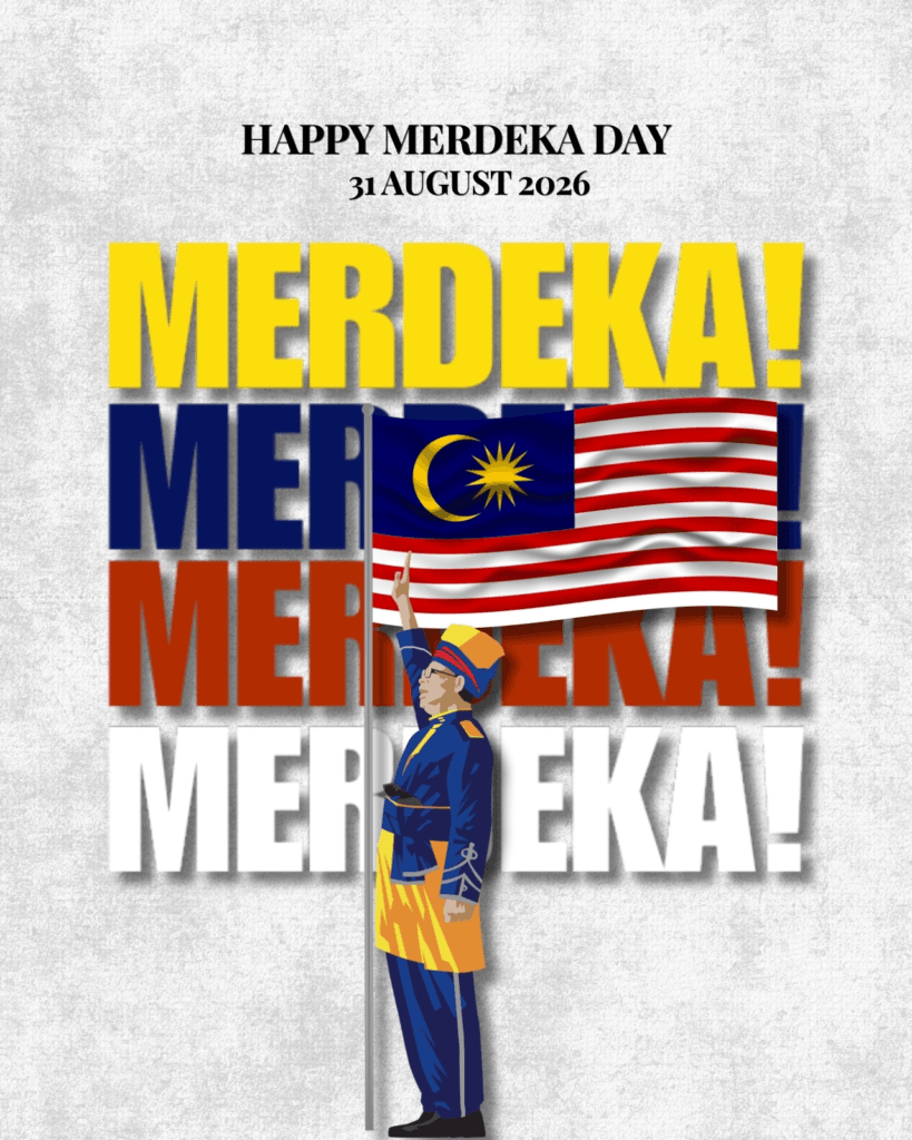 contoh poster merdeka guna canva