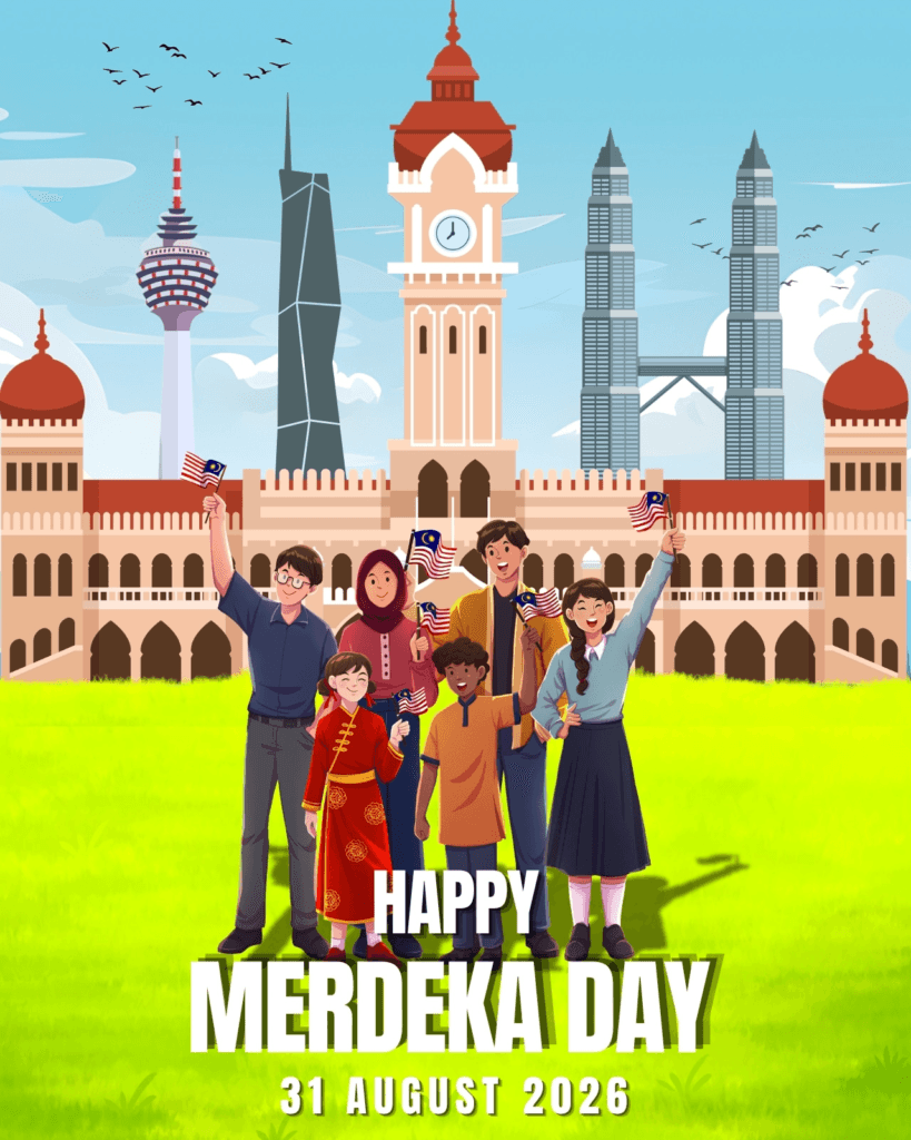 contoh poster merdeka guna canva