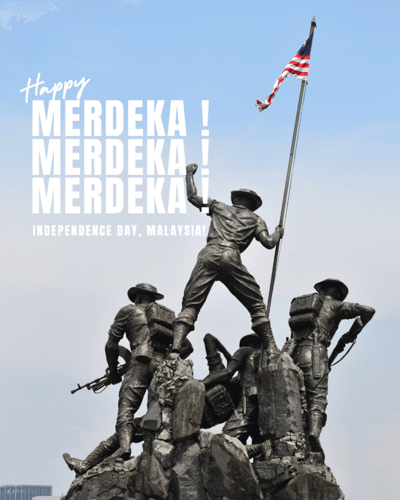 contoh poster merdeka guna canva