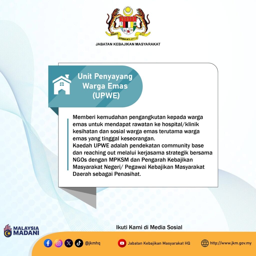 UPWE BANTUAN WARGA EMAS 2026