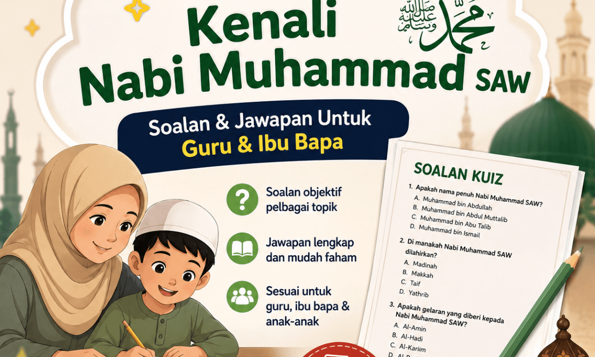KUIZ KENALI NABI MUHAMMAD