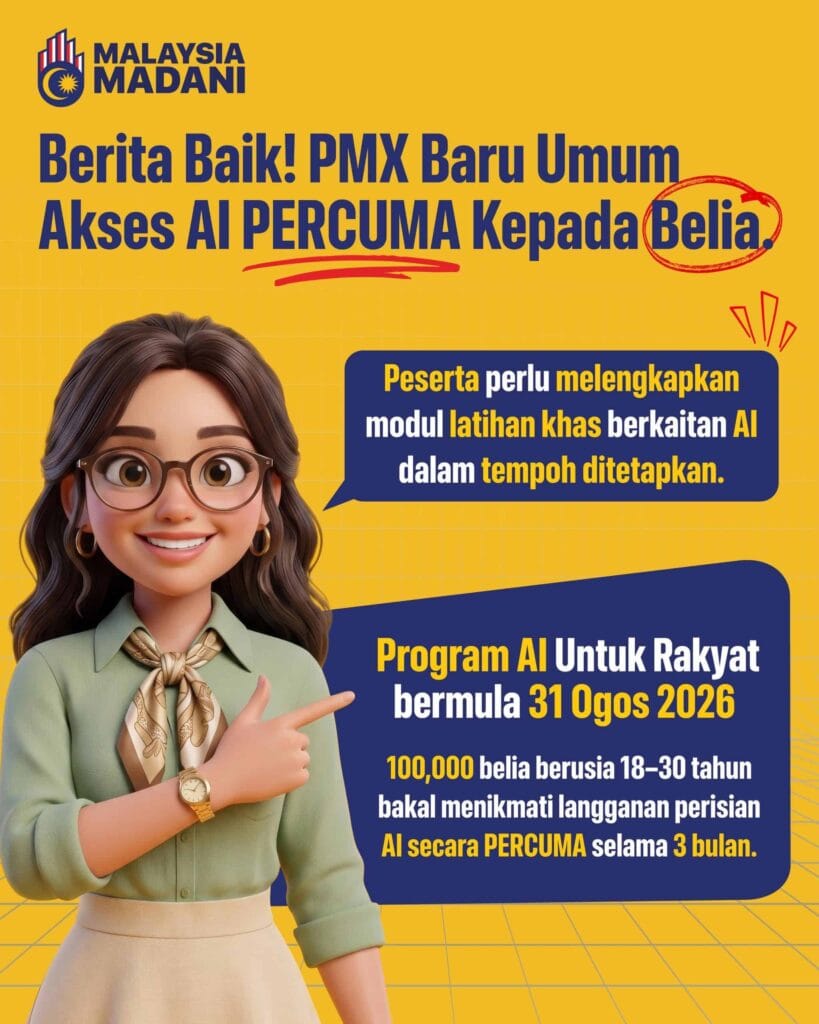 Perisian AI Percuma 3 Bulan