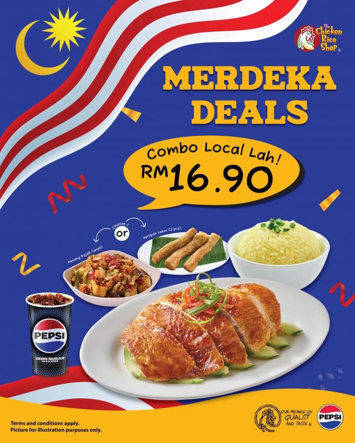 the chicken rice shop promosi merdeka