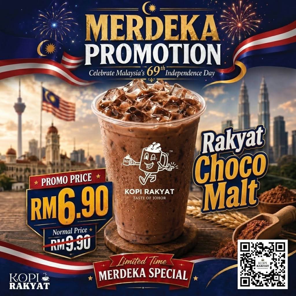 merdeka promo  kopi rakyat
