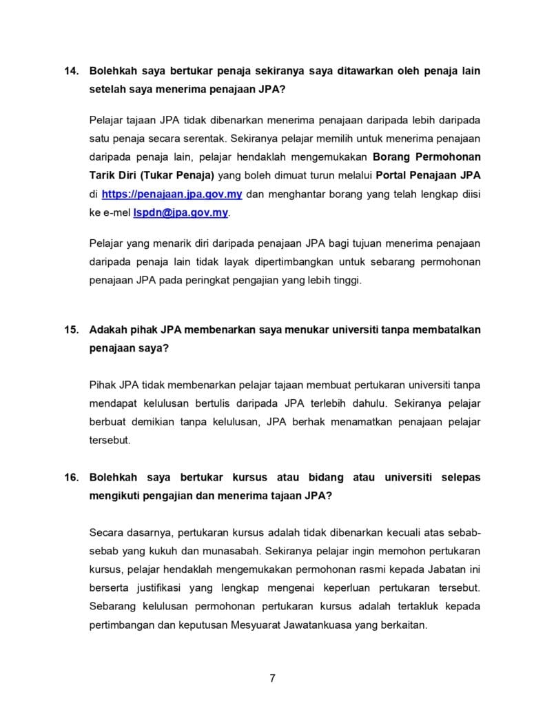 FAQ - Soalan Lazim Dermasiswa B40 2026
