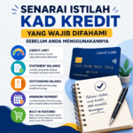 Senarai Istilah Kad Kredit Yang Wajib Difahami Sebelum Anda Menggunakannya