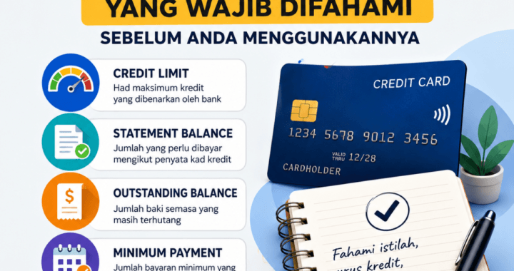 Senarai Istilah Kad Kredit Yang Wajib Difahami Sebelum Anda Menggunakannya