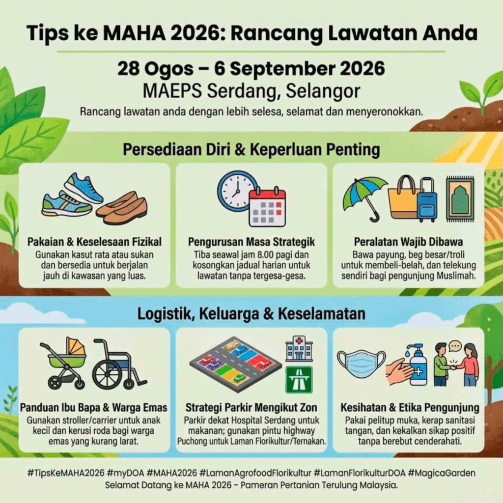 TIPS BERKUNJUNG KE MAHA 2026