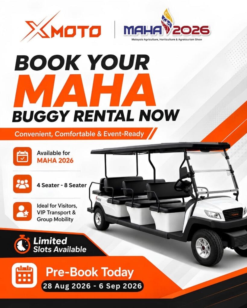 Infografik X Moto Resources Sdn Bhd buggy maha 2026