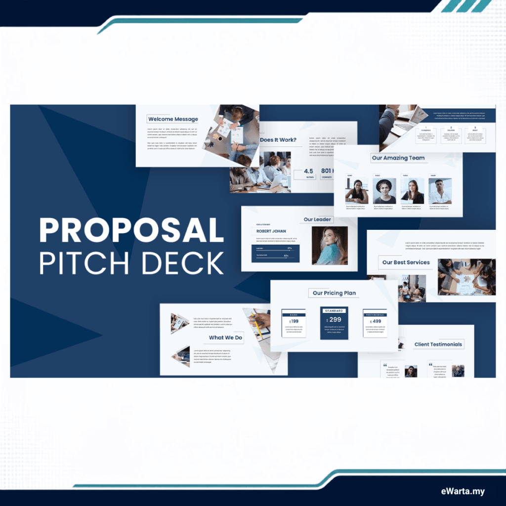 infografik Cara Jana Side Income guna proposal pitch deck