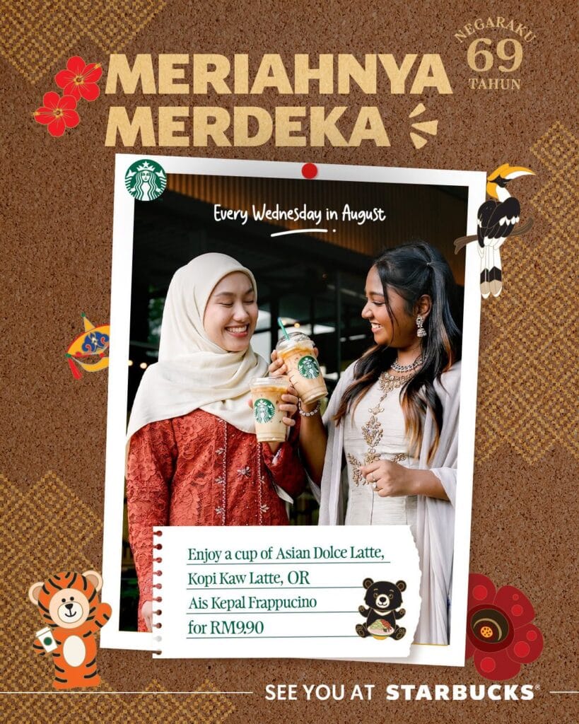 promosi merdeka 2026 - Starbucks