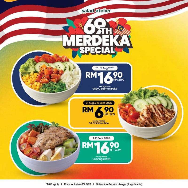 salad atelier promo merdeka