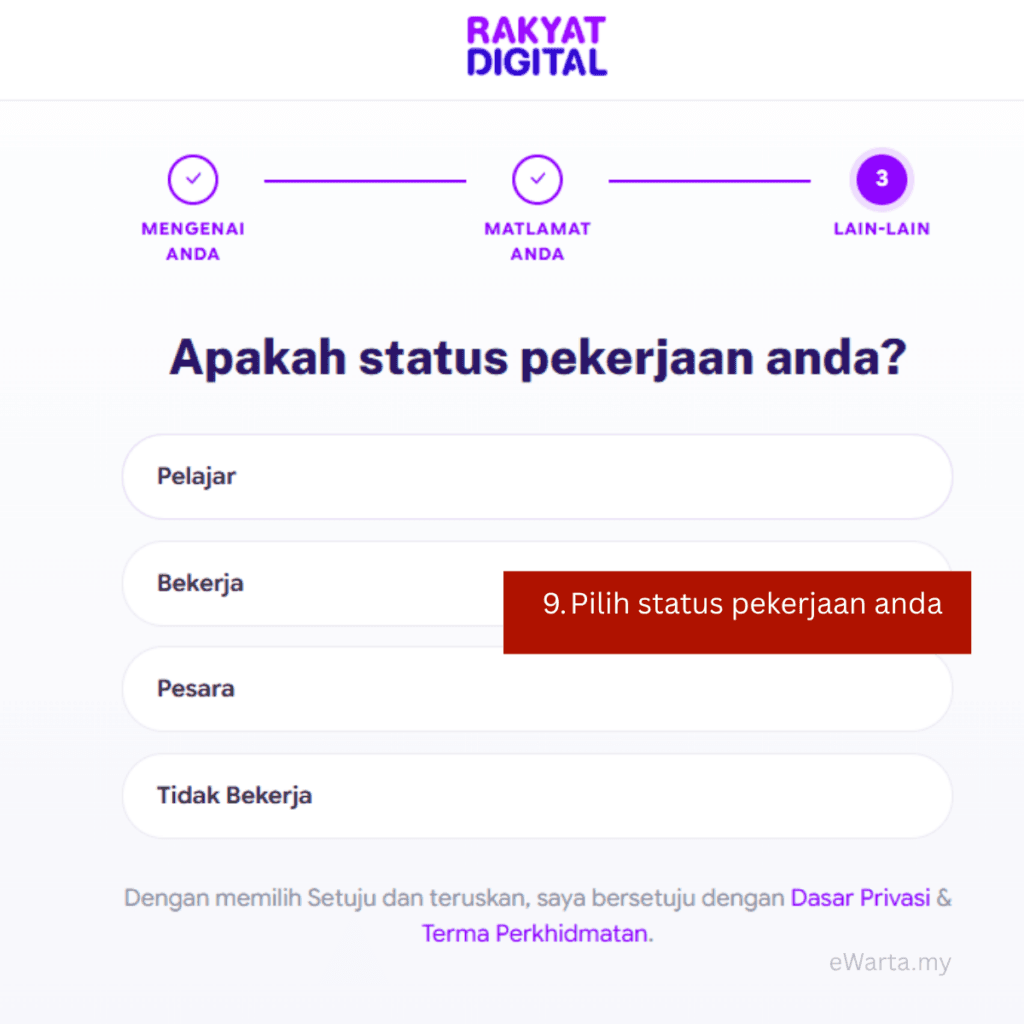 Cara Daftar Platform Rakyat Digital 
