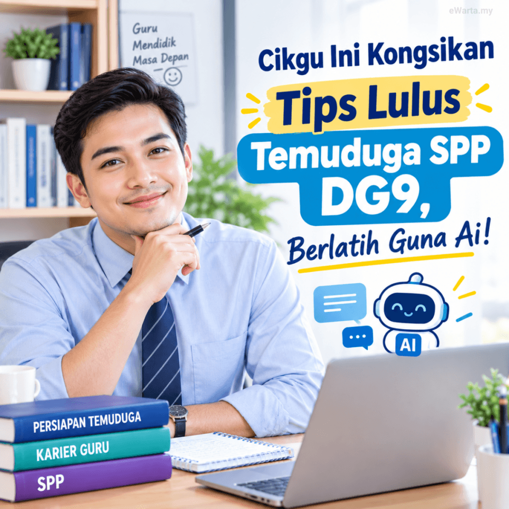 Cikgu Ini Kongsikan Tips Lulus Temuduga SPP DG9, Berlatih Guna Ai!