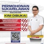 infografik Permohonan Sukarelawan Formula 1 Gulf Air Bahrain Grand Prix di Malaysia 2026