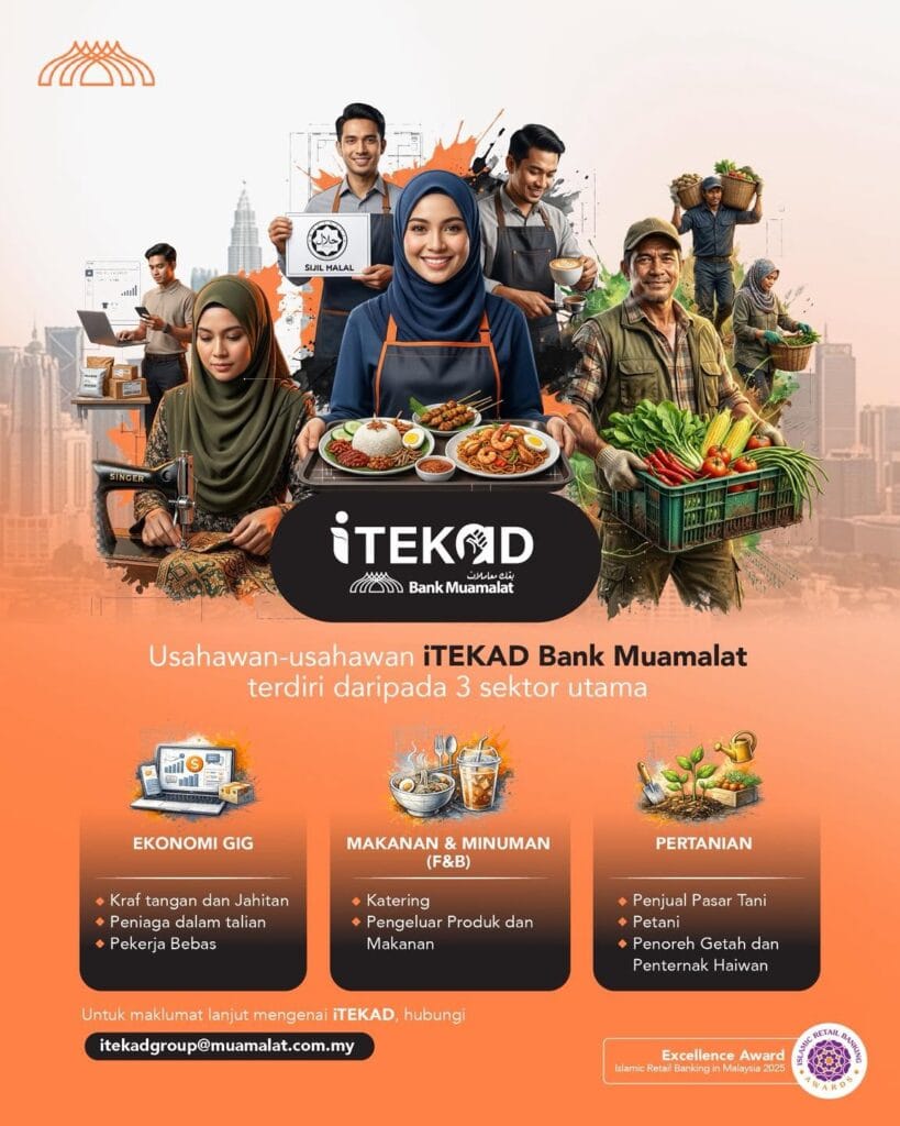 Infografik Bank Muamalat Malaysia Berhad - sektor layak memohon
